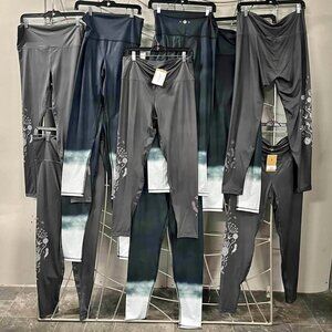 Lot de 10 leggings Rose Boreal